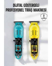 Tıraş Makinesi Saç, Sakal ve Vücut Bakımı İçin Çok Amaçlı Tıraş Cihazı