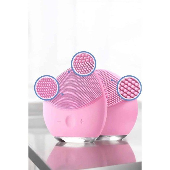 Profesyonel Yüz Temizleme Masaj Aleti Su Geçirmez, Kablosuz Şarj Özellikli Kolay Temizlenebilir Profesyonel Yüz Temizleme Masaj Aleti Su Geçirmez, Kablosuz Şarj Özellikli Kolay Temizlenebilir