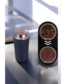 Taşınabilir Kahve & Baharat Öğütücü, Kolay Temizlenebilir ve Uzun Ömürlü Paslanmaz Çelik