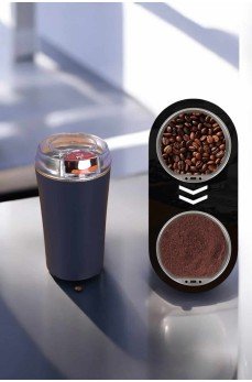 Taşınabilir Kahve & Baharat Öğütücü, Kolay Temizlenebilir ve Uzun Ömürlü Paslanmaz Çelik