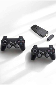 Atari 2.4g Uyumlu Kablosuz Çift Kol Game Stick