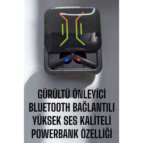 Kablosuz Bluetooth Kulaklık Powerbankli Uzun Pil Ömrü Yüksek Ses Kaliteli Kablosuz Bluetooth Kulaklık Powerbankli Uzun Pil Ömrü Yüksek Ses Kaliteli
