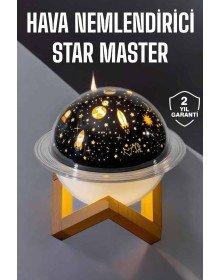 Hava Nemlendirici Projeksiyon Görünümlü USB Bağlantılı Aromaterapi