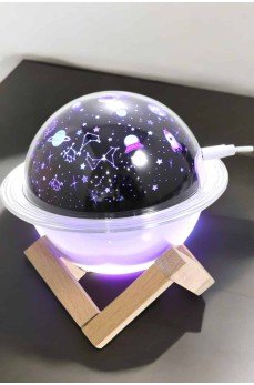 Hava Nemlendirici Projeksiyon Görünümlü USB Bağlantılı Aromaterapi