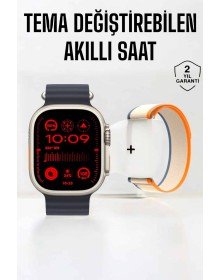 Akıllı Saat Yeni Nesil Sesli Asistan Uyku ve Sağlık Takibi Adımsayar