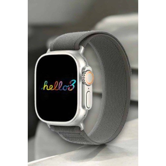 Akıllı Saat Yeni Nesil Sesli Asistan Uyku ve Sağlık Takibi Adımsayar