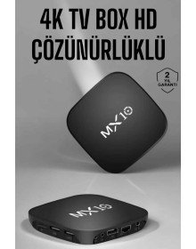 TV Box HD Çözünürlüklü 4 Çekirdekli 8 GB Dahili Hafıza Android Uyumlu