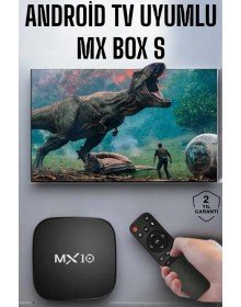 4K TV Uyumlu HD Çözünürlüklü Mx Box S 8 GB