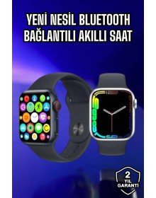 Akıllı Saat Amoled Ekran Yeni Nesil Bluetooth Bağlantılı
