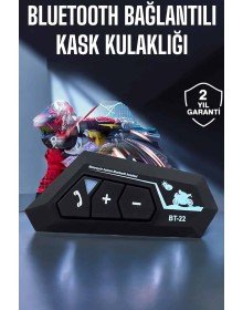 Kask Kulaklık Bluetooth Motosiklet Kulaklık Intercom Su Geçirmez