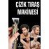 Tıraş Makinesi Şarjlı Profesyonel Saç Kesme Makinesi Gold Çizik Tıraş