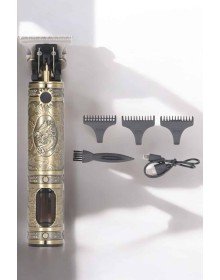 Tıraş Makinesi Çizik Tıraş Paslanmaz Çelik Uzun Ömürlü Şarjlı