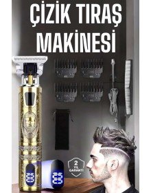 Çizik Tıraş Makinesi Şarjlı Paslanmaz Çelik Bıçaklı Uzun Ömürlü