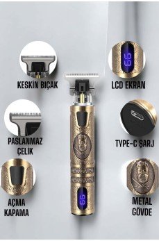 Çizik Tıraş Makinesi Şarjlı Paslanmaz Çelik Bıçaklı Uzun Ömürlü Çizik Tıraş Makinesi Şarjlı Paslanmaz Çelik Bıçaklı Uzun Ömürlü