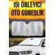Oto Güneşlik Isı Önleyici Tüm Araçlara Uyumlu UV Işınlarına Karşı