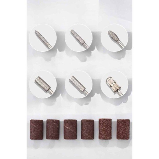 Protez Tırnak Manikür ve Pedikür Seti Elektrikli Protez Tırnak Manikür ve Pedikür Seti Elektrikli