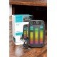 Kablosuz Bluetooth Hoparlör Taşınabilir 6.5 inç LED Işık Kareoke