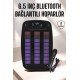 Bluetooth Hoparlör RGB Işıklı USB SD Kart Girişli Taşınabilir