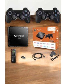 TV Box Çift Oyun Kollu 10000 Oyunlu Atari