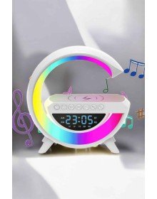 Android Uyumlu Akıllı Bluetooth Hoparlör Kablosuz Şarj Cihazı Standı