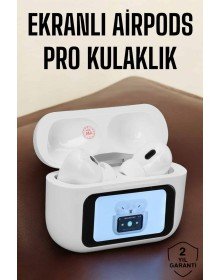 Kablosuz Yeni Nesil Bluetooth Bağlantılı Dokunmatik Ekranlı Kulak İçi Pro