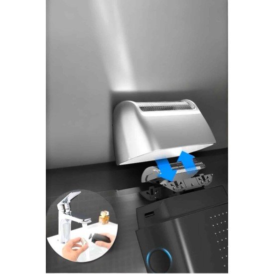 Tıraş Makinesi Islak Ve Kuru Kullanıma Uygun Kablosuz Taşınabilir