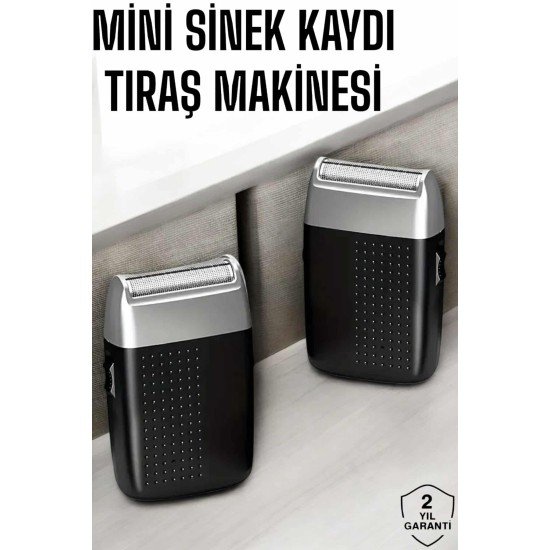 Tıraş Makinesi Mini Sinek Kaydı Şarjlı Taşınabilir Paslanmaz Çelik