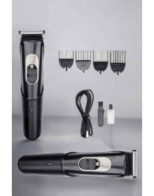Saç Sakal Vücut Şarjlı Kablosuz Tıraş Makinesi Profesyonel Paslanmaz Çelik