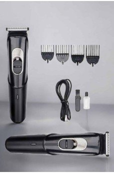 Saç Sakal Vücut Şarjlı Kablosuz Tıraş Makinesi Profesyonel Paslanmaz Çelik