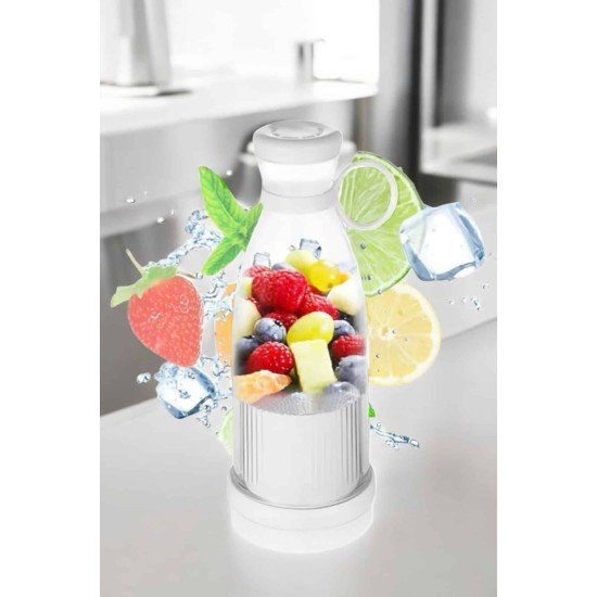 El Blender Bardak Blender Şarjlı Taşınabilir Meyve Sıkcağı Smoothie