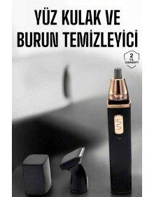 Seyahat Tipi Mini Taşınabilir Siyah Burun Kulak Yanak Kıl ve Tüy Temizleme Makinesi