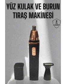 Tıraş Makinesi Kulak Burun ve Yüz Temizleyici Şarjlı Mini