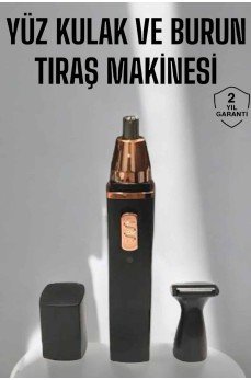 Tıraş Makinesi Kulak Burun ve Yüz Temizleyici Şarjlı Mini