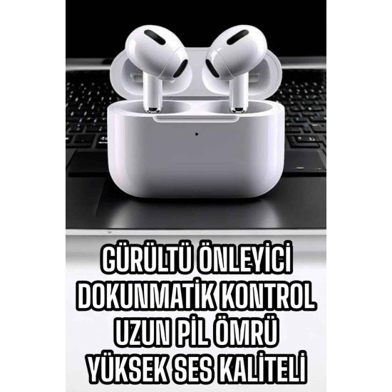 3.Nesil TWS Bluetooth Kulaklık Mikrofonlu ANC Özelliği Dokunmatik Kontrol