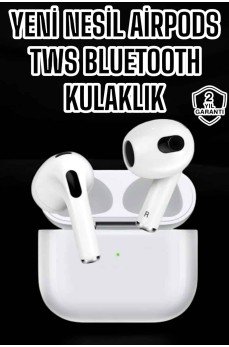 3.Nesil TWS Bluetooth Kulaklık Mikrofonlu ANC Özelliği Dokunmatik Kontrol