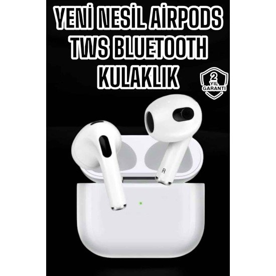 3.Nesil TWS Bluetooth Kulaklık Mikrofonlu ANC Özelliği Dokunmatik Kontrol
