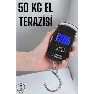 50 Kg El Kantarı Ağırlık Ölçer Dijital Ekranlı Kancalı Portatif 50 Kg El Kantarı Ağırlık Ölçer Dijital Ekranlı Kancalı Portatif