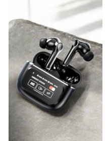 Yeni Nesil Bluetooth Kulaklık Ekranlı Yüksek Ses Kaliteli Uzun Şarj Süreli