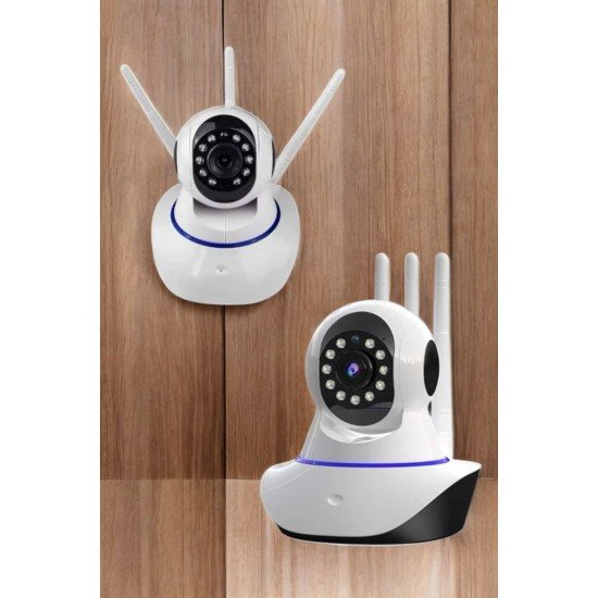 Ev Kamerası Wifi Kamerası Video Kayıt Çift Yönlü Hareket Sensörü Bebek