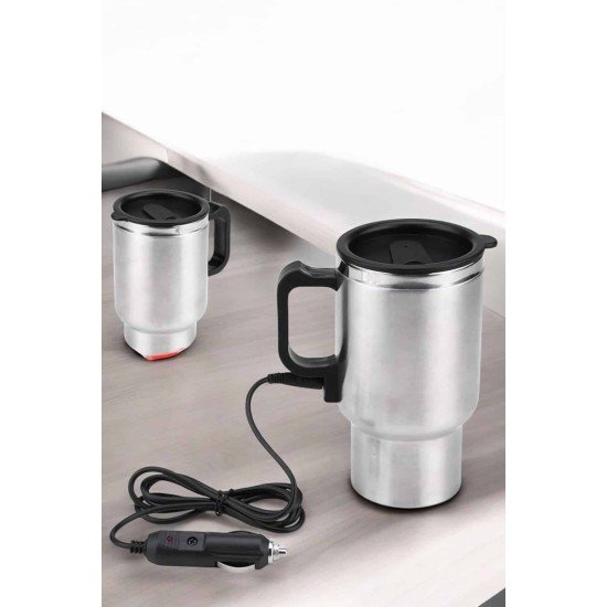 Araç İçi Termos 12 Watt Isıtıcı Uzun Süre Sıcak Tutabilen