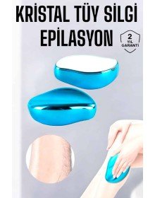 Epilasyon Aleti Bacaklar Kollar İçin Yıkanabilir Kristal Epilatör Tüy Silgi