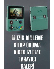 3.5 İnç Ekran 1000 Oyunlu Oyun Konsolu El Atarisi Miüzik Dinleme ve Kitap Okuma