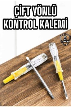 Kontrol Kalemi Nikel Kaplama Çift Başlıklı Test Cihazı