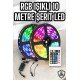 Yeni Nesil RGB Işıklı 10Metre Şerit Led Kumandalı Şarj Edilebilir