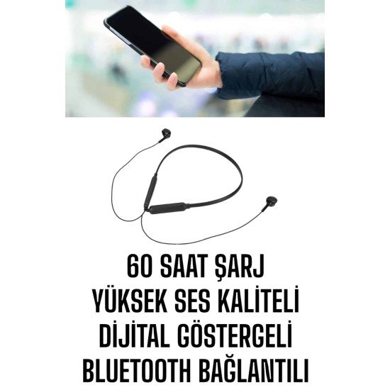 Mikrofonlu Kablolu Bluetooth Kulaklık Yeni Nesil Yüksek Ses Kaliteli