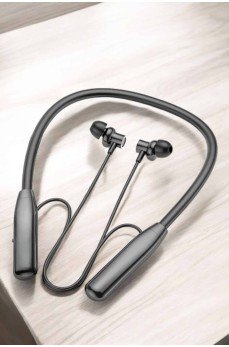 Boyun Askılı Bluetooth Kulaklık Uzun Şarj Süreli Dijital Göstergeli Kablolu