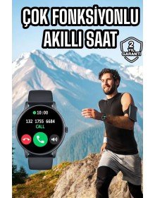Akıllı Saat Çok Fonksiyonlu Sesli Görüşme NFC Uyumlu Amoled Ekran