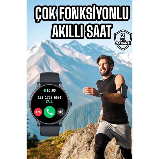 Akıllı Saat Çok Fonksiyonlu Sesli Görüşme NFC Uyumlu Amoled Ekran Akıllı Saat Çok Fonksiyonlu Sesli Görüşme NFC Uyumlu Amoled Ekran