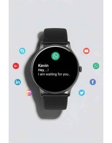 Akıllı Saat Çok Fonksiyonlu Sesli Görüşme NFC Uyumlu Amoled Ekran
