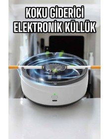 Küllük Duman Giderici Temizlenebilir Elektronik Pilli